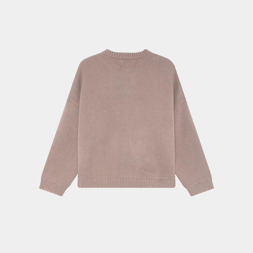 Master Muddy Brown Knit Sweater