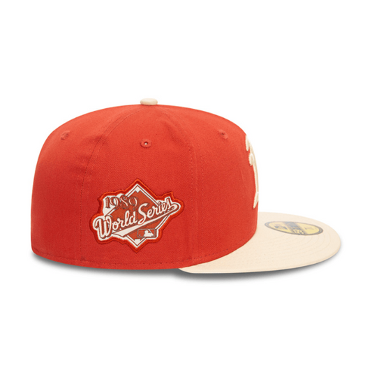 JOCKEY NEW ERA SIDE PATCH 59FIFTY OAKATHCO UNISEX