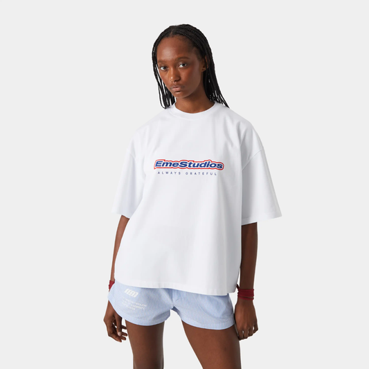 F Box Pearl Oversized Tee- EME STUDIOS