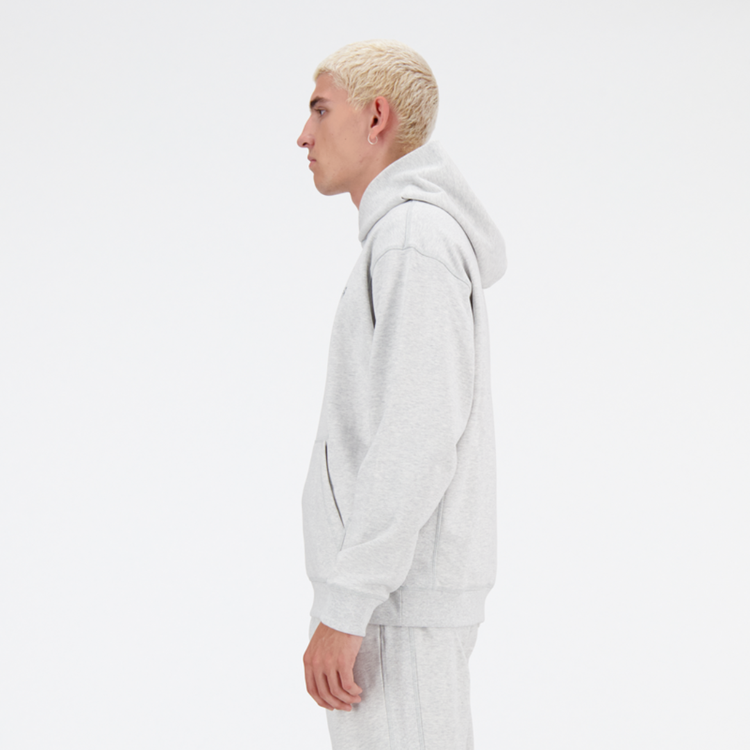 Lifestyle Hombre New Balance Athletics French Terry Hoodie Gris
