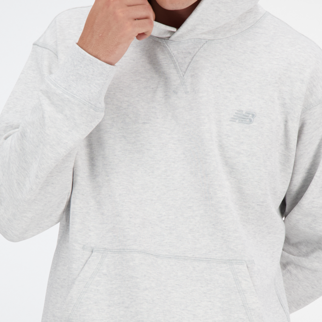 Lifestyle Hombre New Balance Athletics French Terry Hoodie Gris