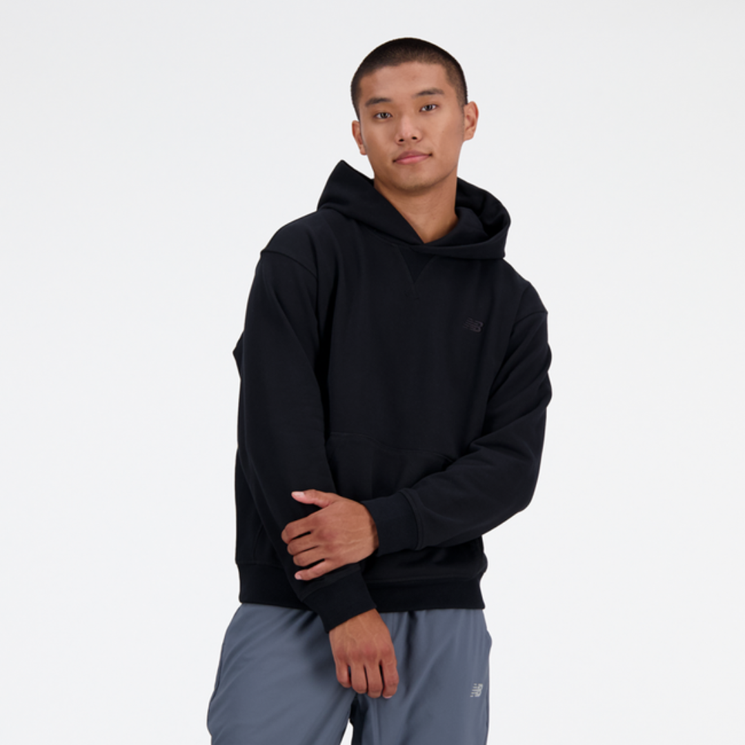 Lifestyle Hombre New Balance Athletics French Terry Hoodie Negro