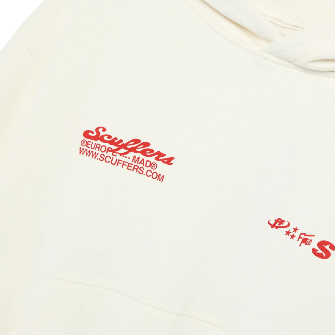 Tropical Ecru Hoodie