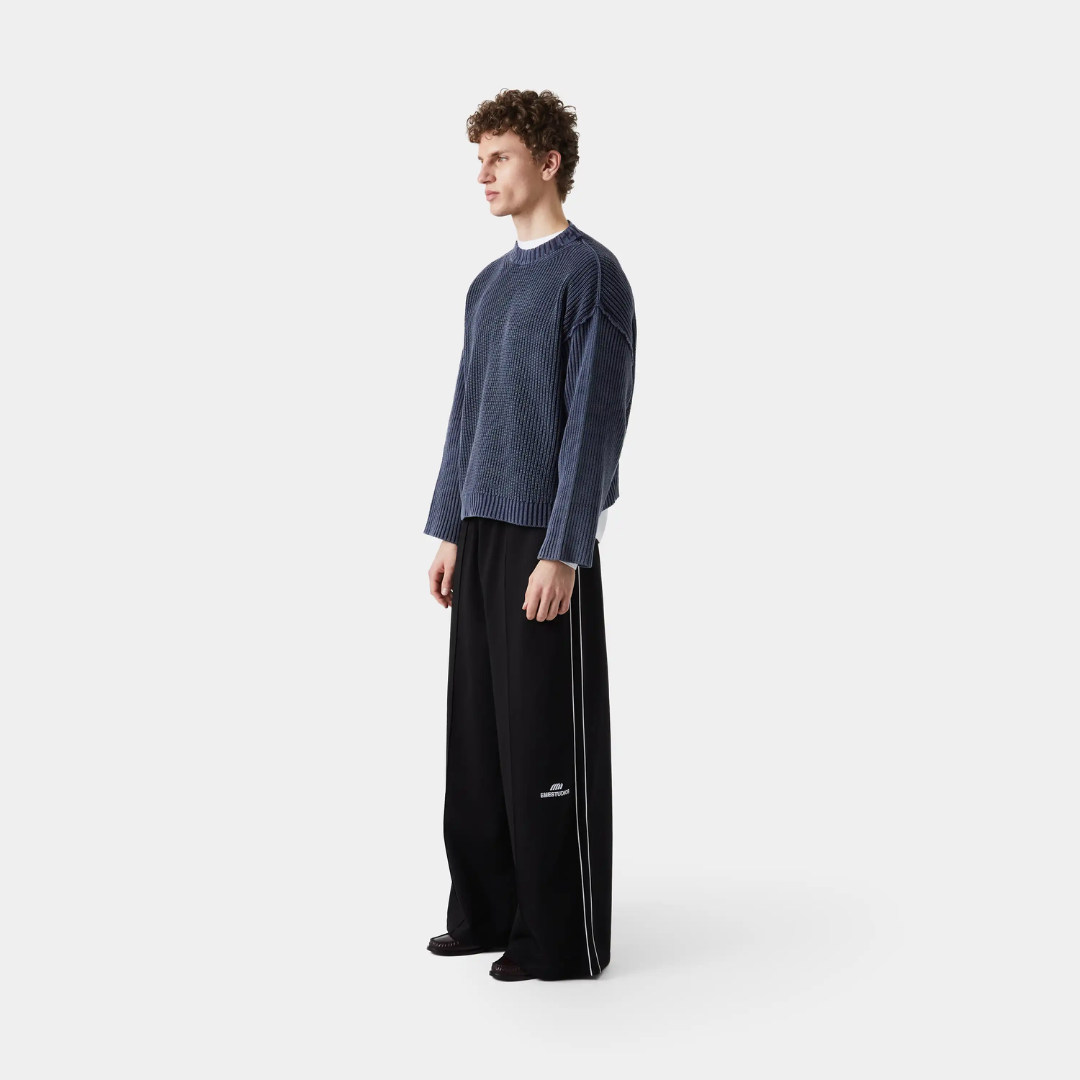 Collective Slate Blue Knit- EME Studios