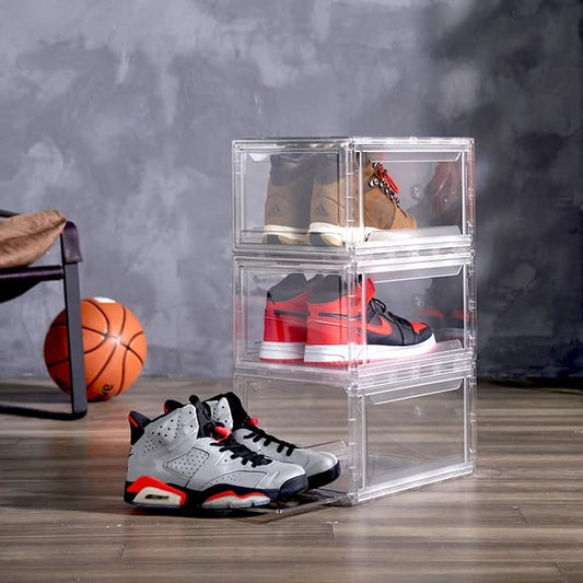 Box acrilico apilable