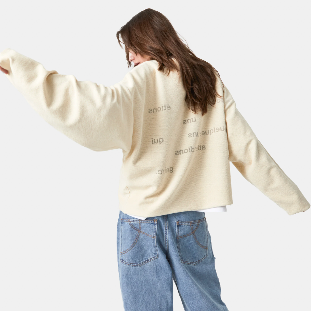Gloire Reverse Mockneck- EME Studios