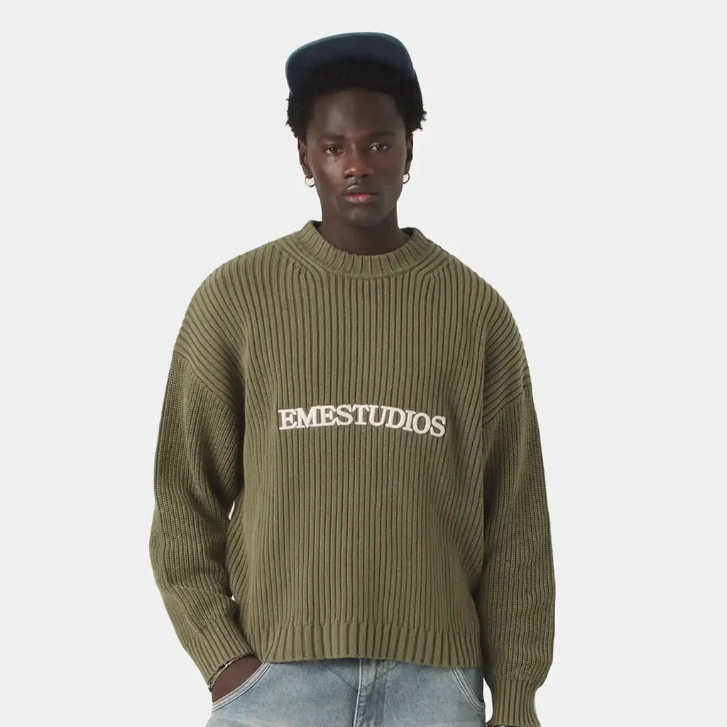 Yoss Olive Knit Sweater