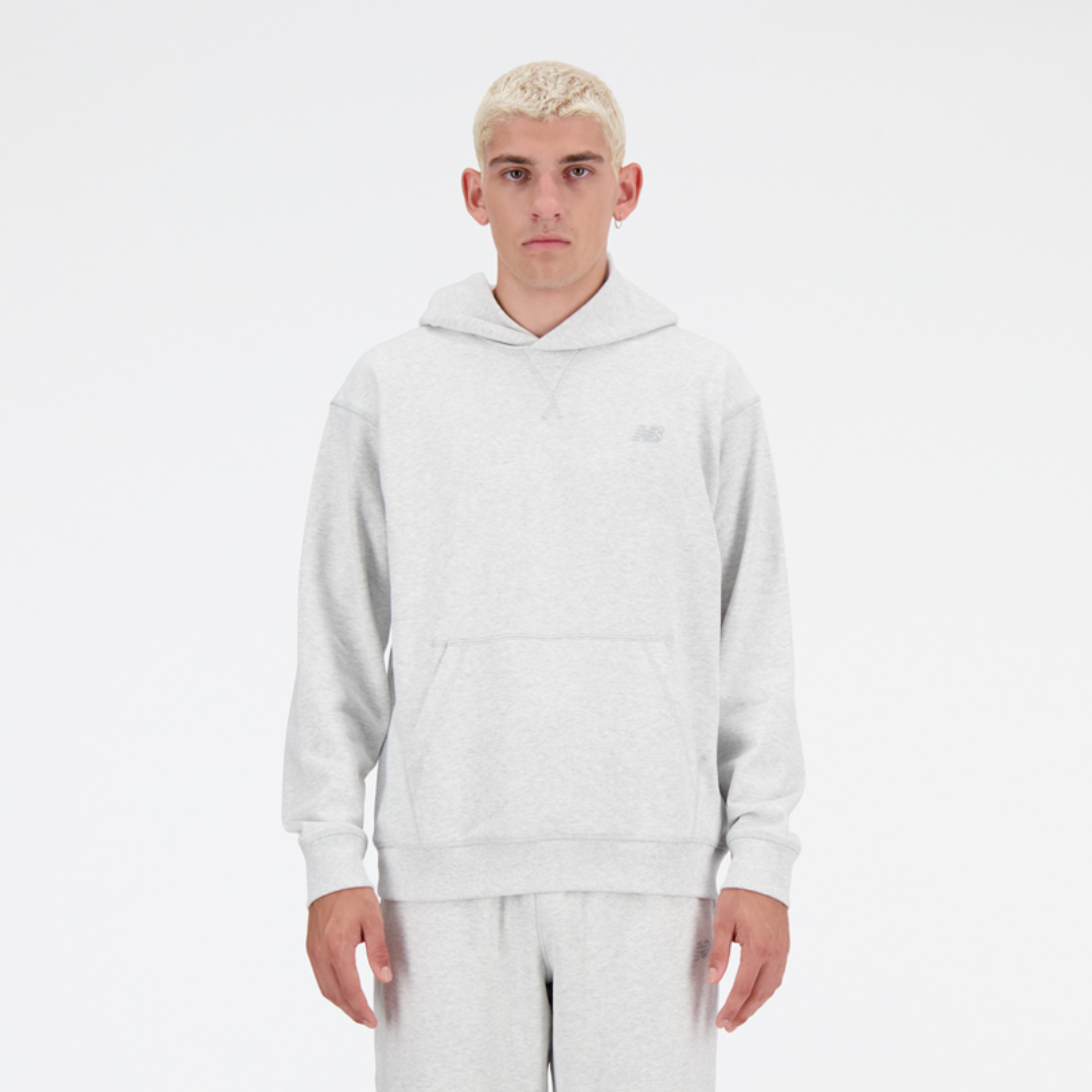 Lifestyle Hombre New Balance Athletics French Terry Hoodie Gris