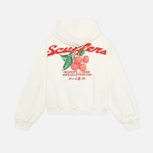 Tropical Ecru Hoodie