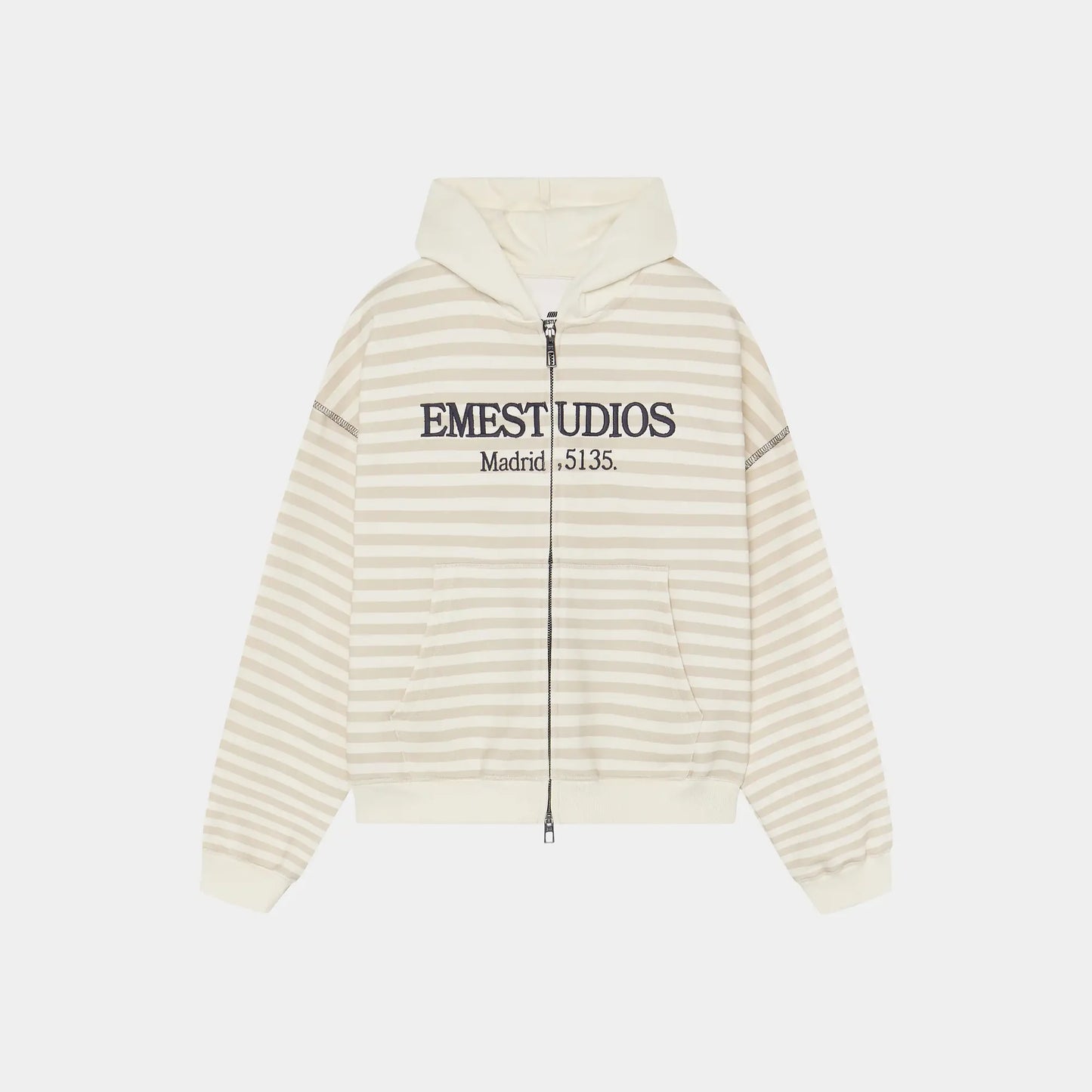 Capri Off Sand Full Zip- Eme Studios