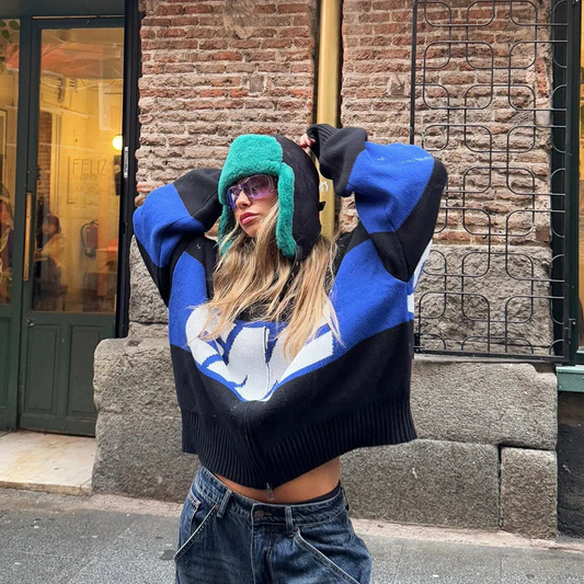 Thrill Sodalite R9 Zipper Knit - EME STUDIOS