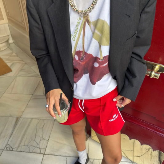 Somm Cherry Shorts - EME STUDIOS