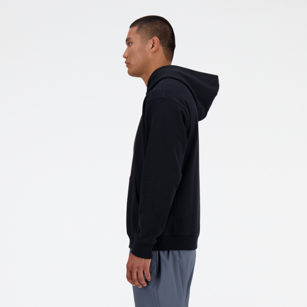 Lifestyle Hombre New Balance Athletics French Terry Hoodie Negro