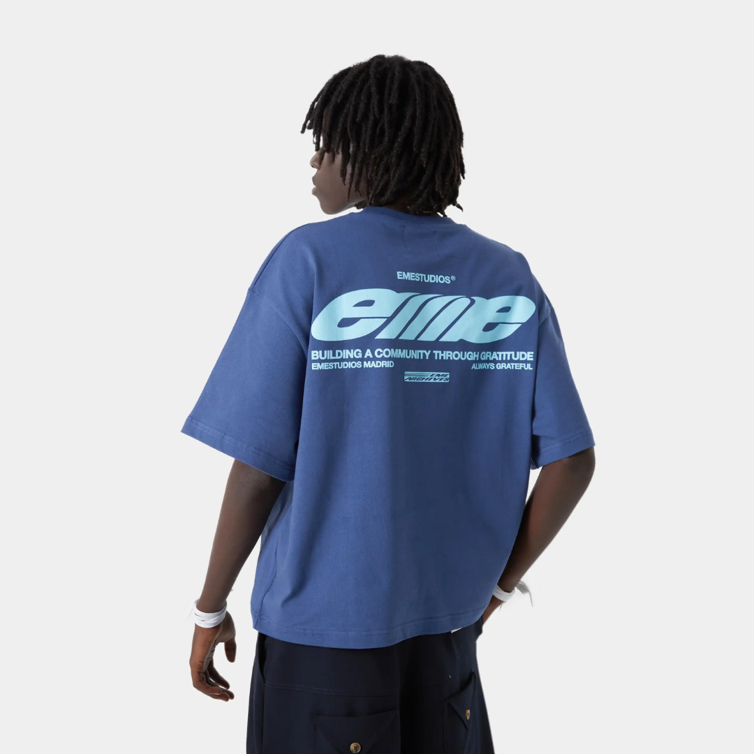 DNA Blue Oversized Tee