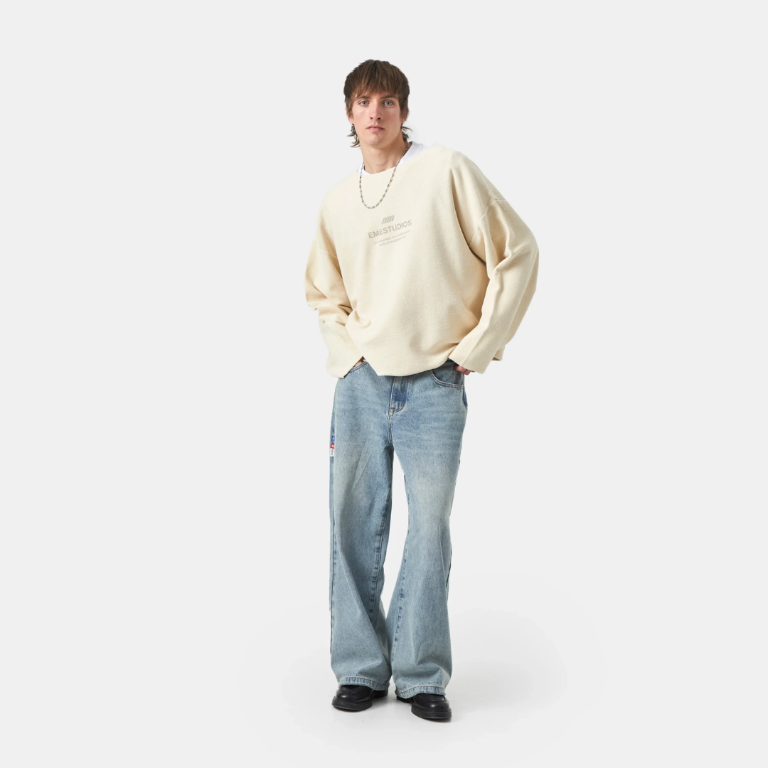 Gloire Reverse Mockneck- EME Studios