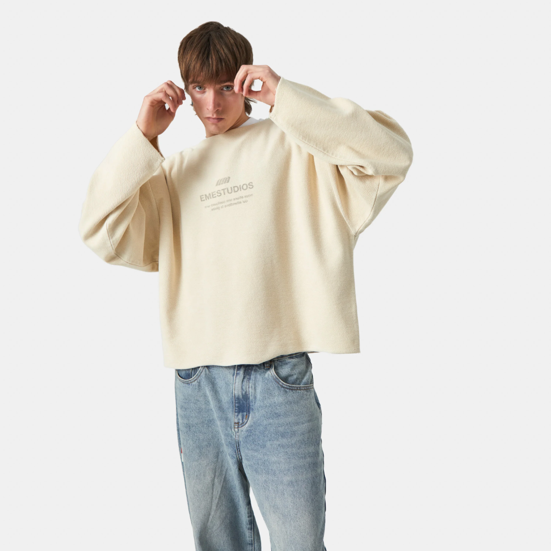 Gloire Reverse Mockneck- EME Studios