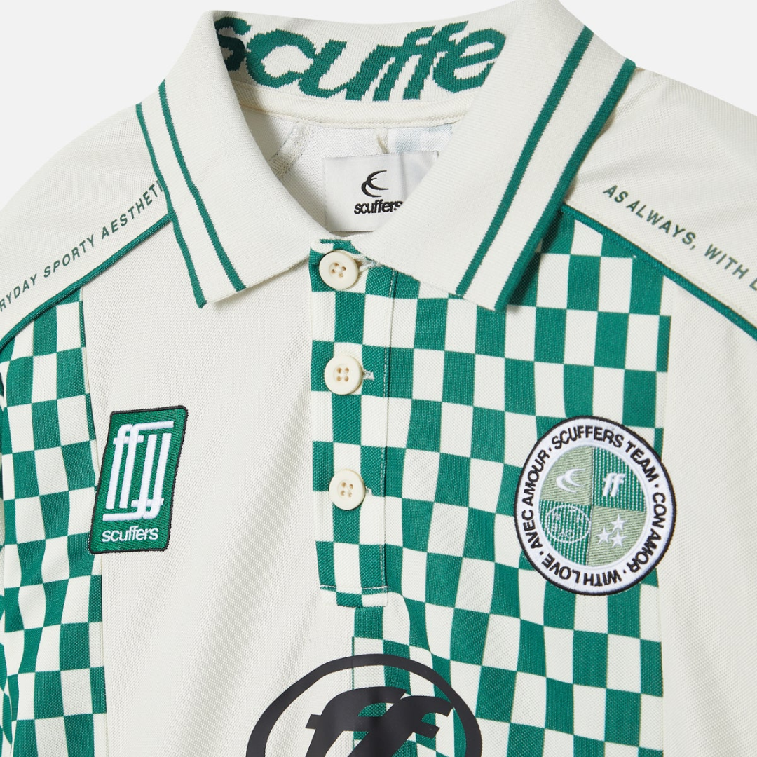 Lauda Green & Ecru T-shirt
