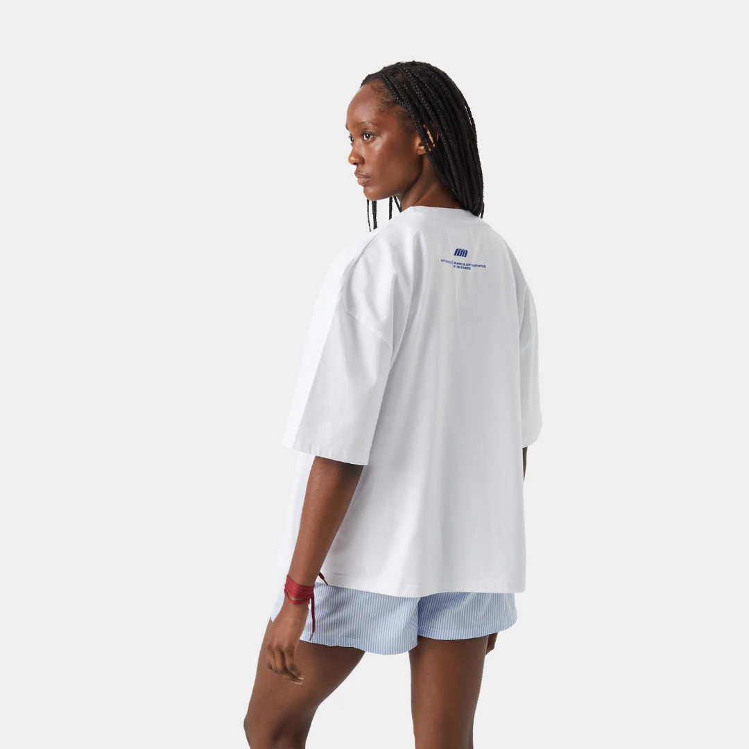 F Box Pearl Oversized Tee- EME STUDIOS