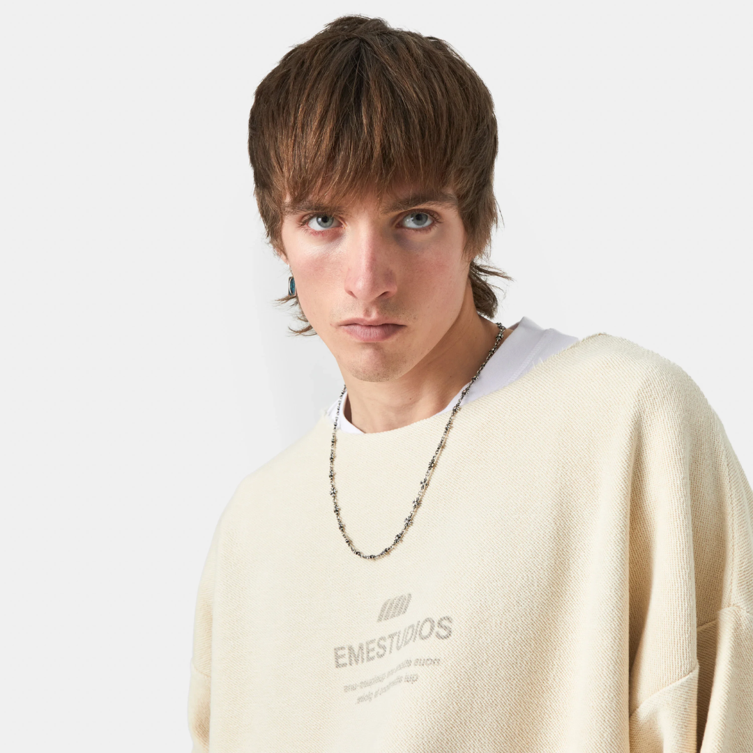 Gloire Reverse Mockneck- EME Studios