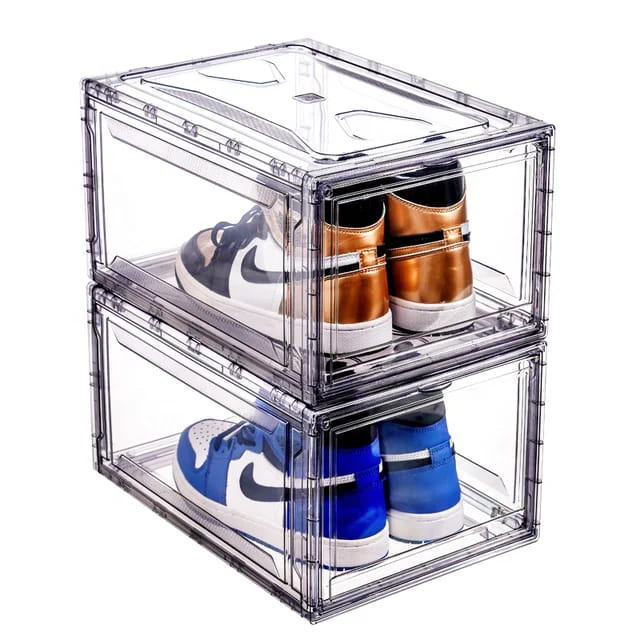 Box acrilico apilable