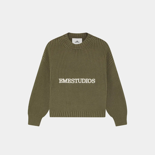 Yoss Olive Knit Sweater