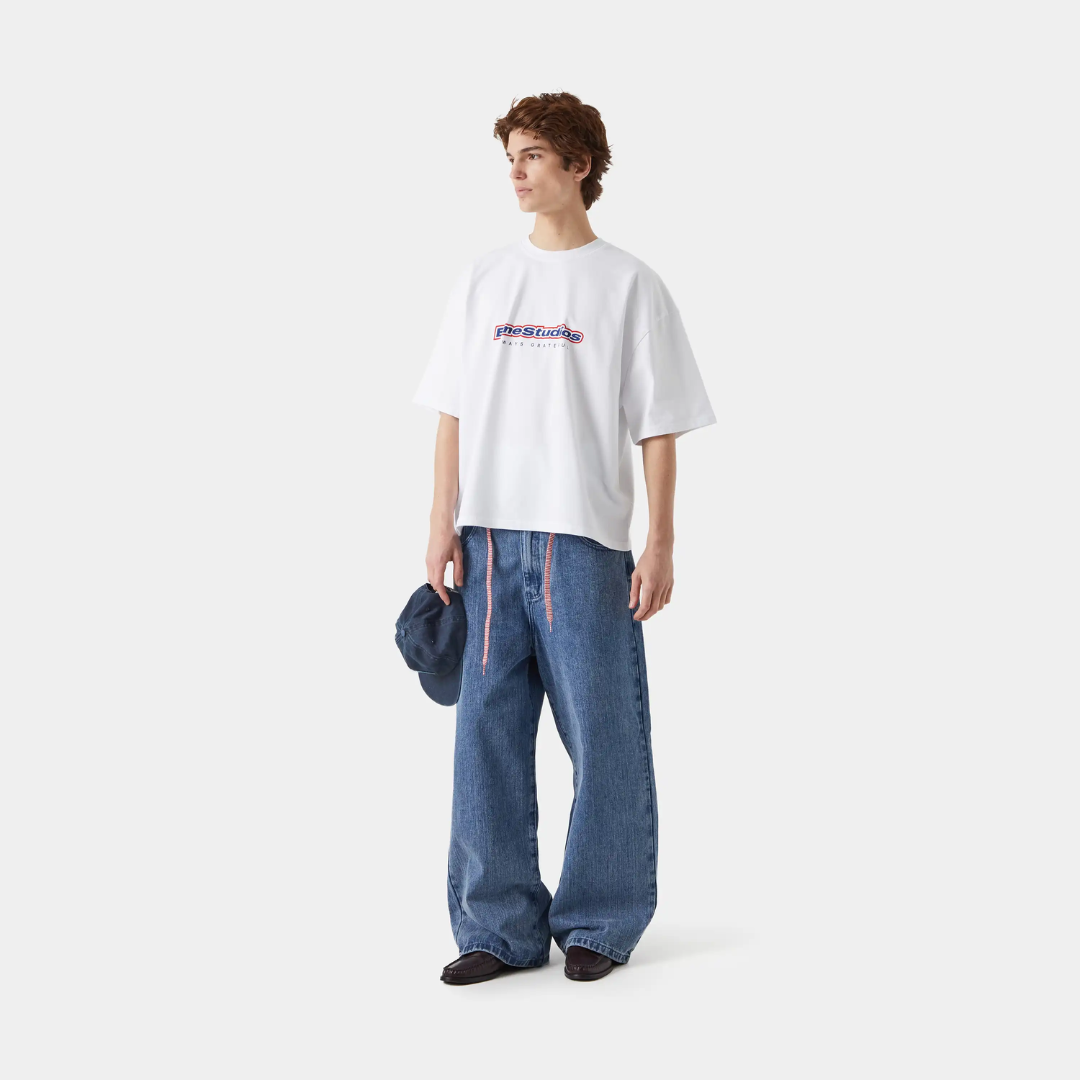 F Box Pearl Oversized Tee- EME STUDIOS