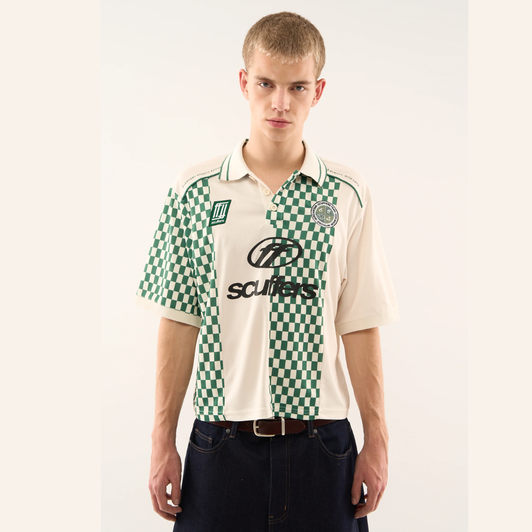 Lauda Green & Ecru T-shirt