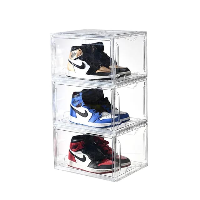 Box acrilico apilable