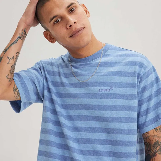 Camiseta Levi's® Vintage Azul Manga Corta