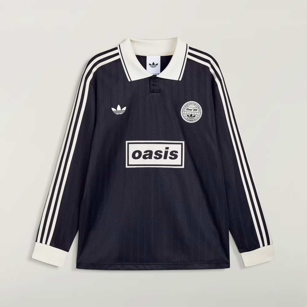 Camiseta Tour Jacquard Tiras Manga Larga Oasis