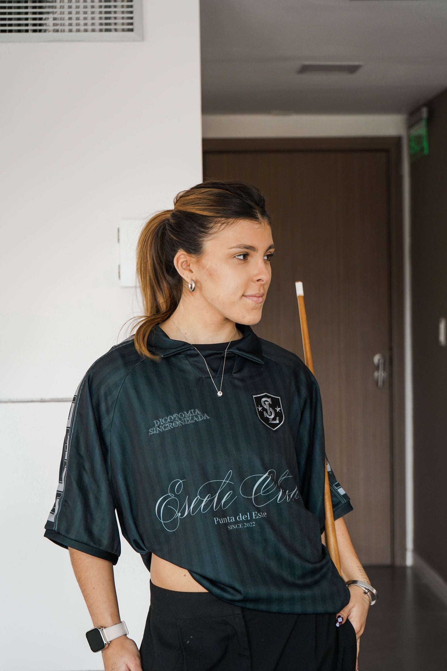 Camiseta SL CLUB (Total Black)