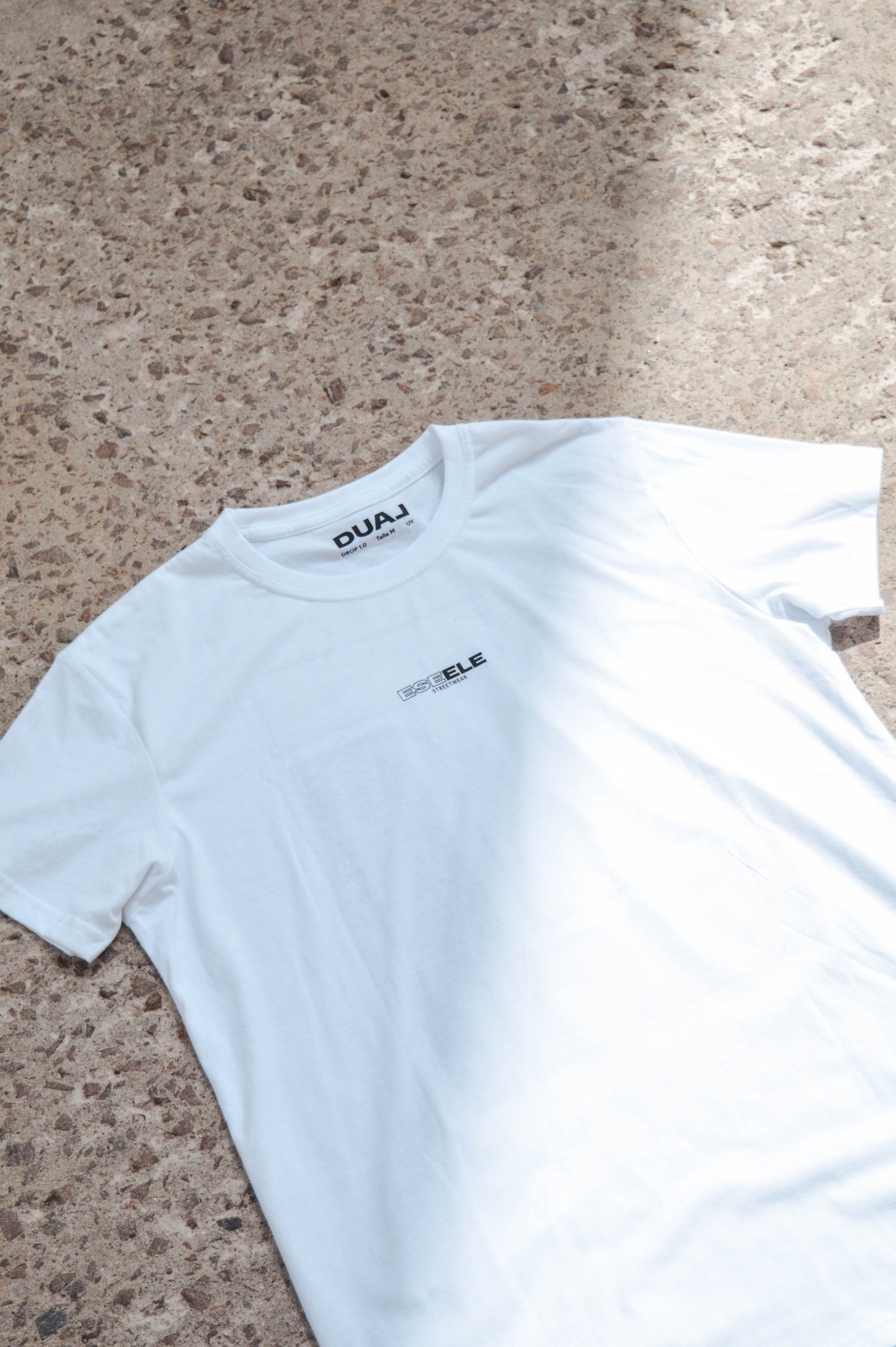 Remera DUAL Drop (blanca)