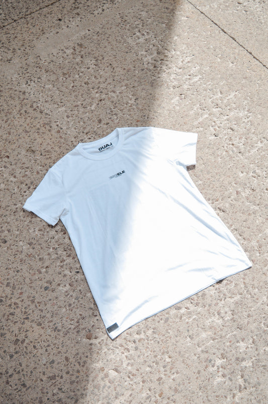 Remera DUAL Drop (blanca)