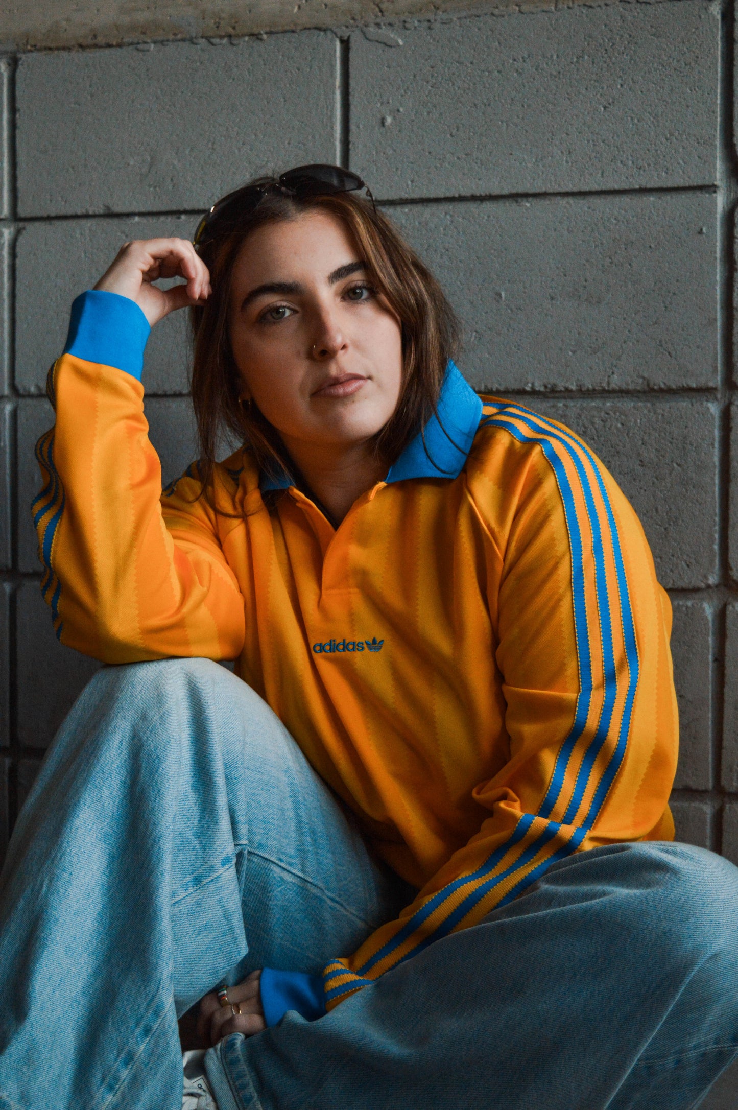 Camiseta originals manga larga - amarilla
