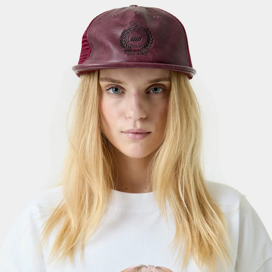 Hide Burgundy Cap