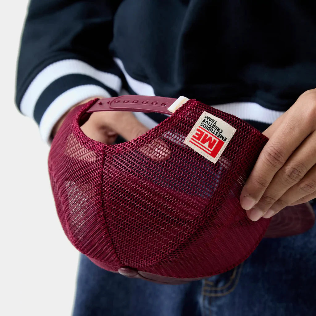 Hide Burgundy Cap