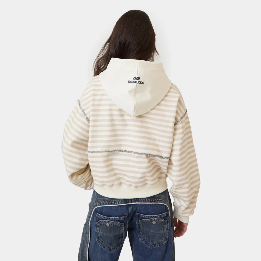 Capri Off Sand Full Zip- Eme Studios