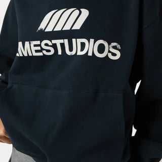Brook Navy Oversized Hoodie