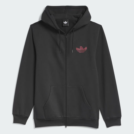 Campera con capucha Shmangry con cierre y estampado