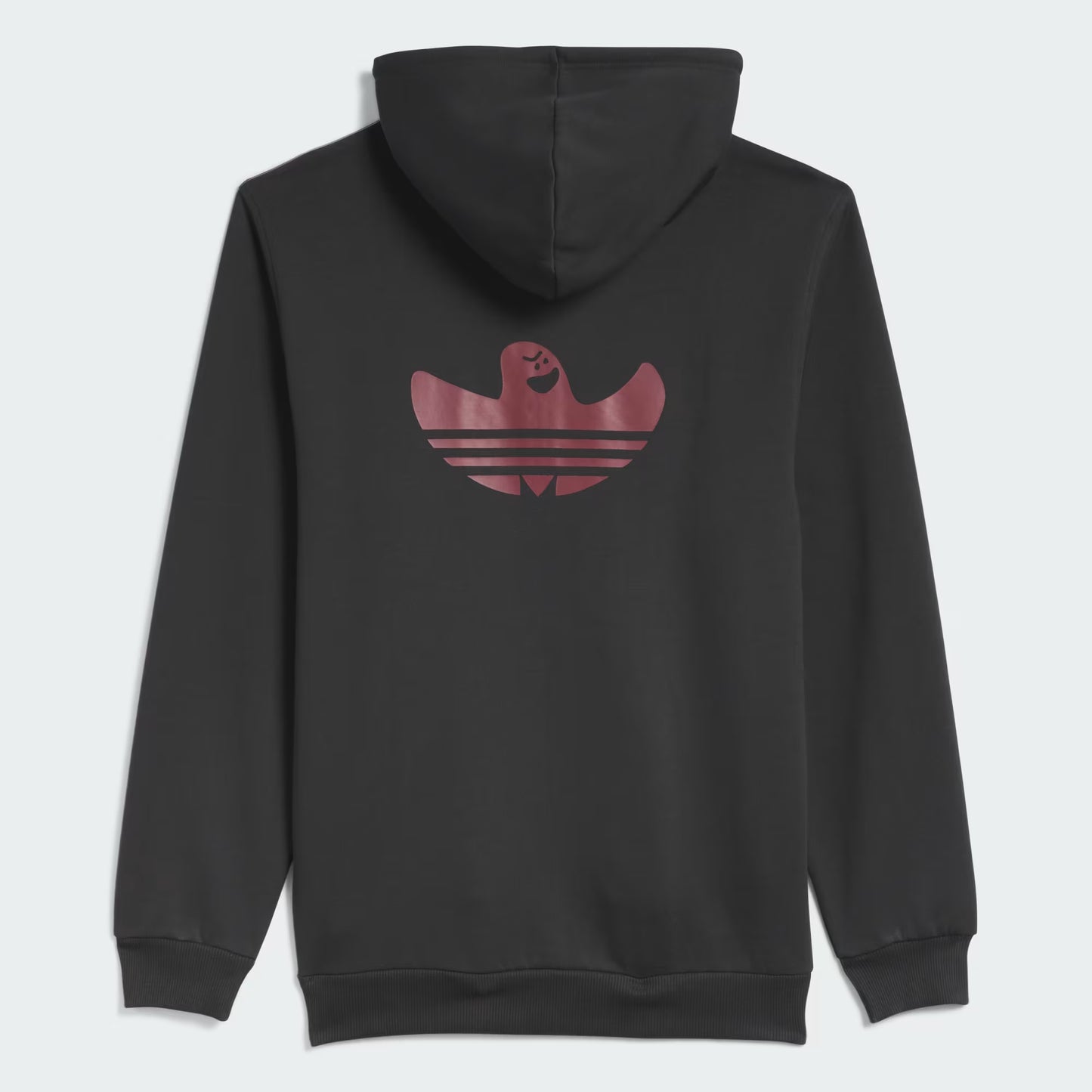 Campera con capucha Shmangry con cierre y estampado