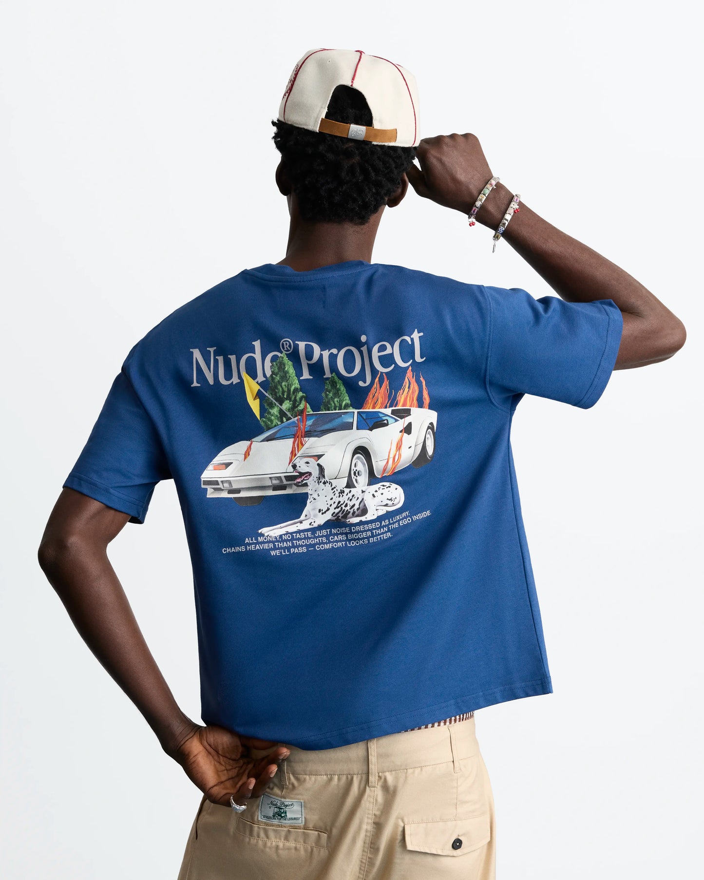 Lambo Tee Navy - Nude Project