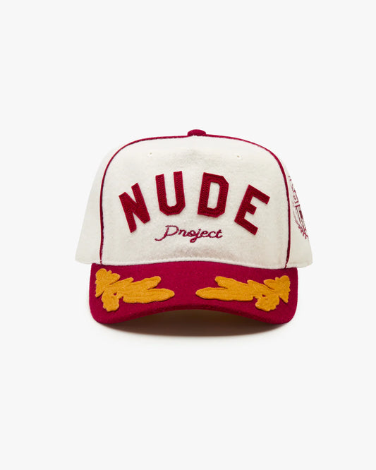Nude Varsity Cap Bottle Green