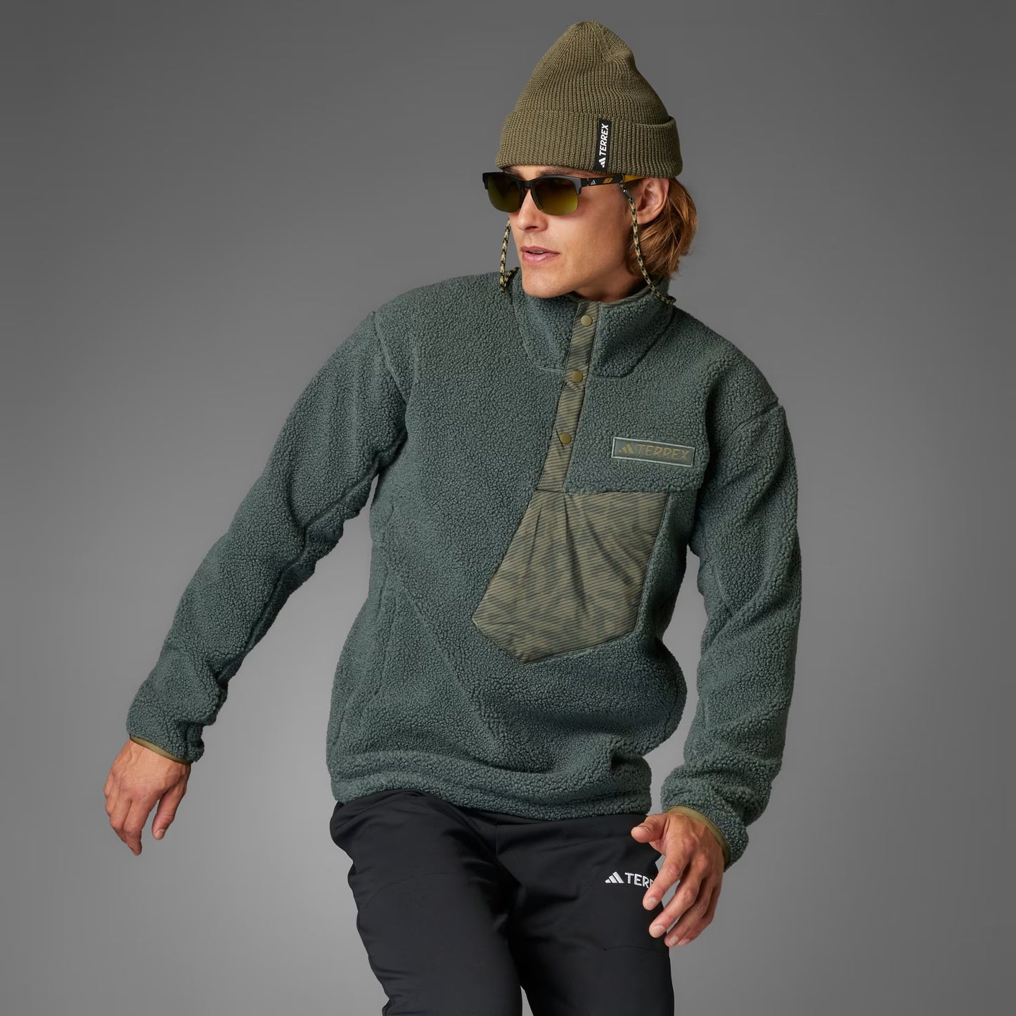 Terrex Xploric High Pile Fleece Pullover Sweatshirt