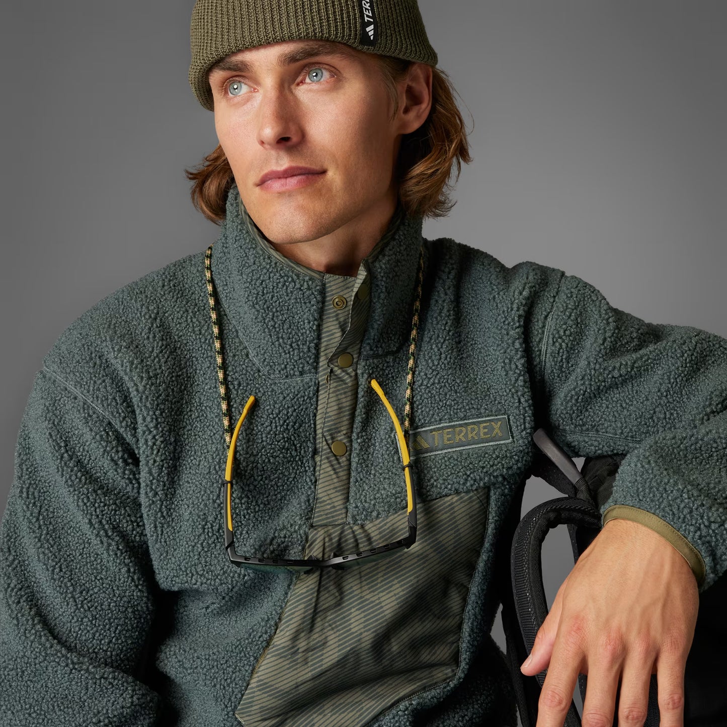 Terrex Xploric High Pile Fleece Pullover Sweatshirt