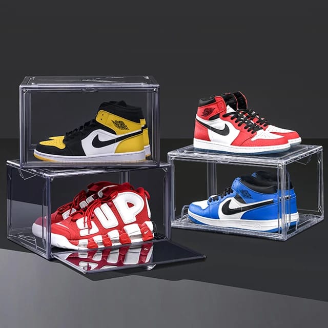 Box acrilico apilable