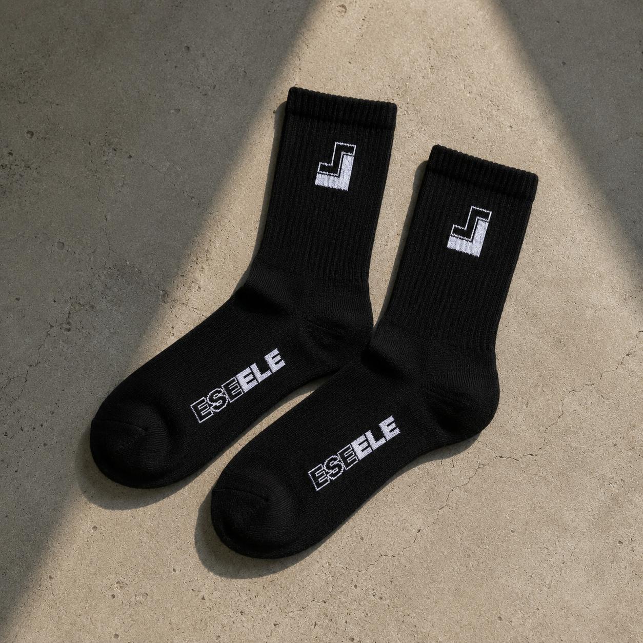 SL Essential Socks (Negro)