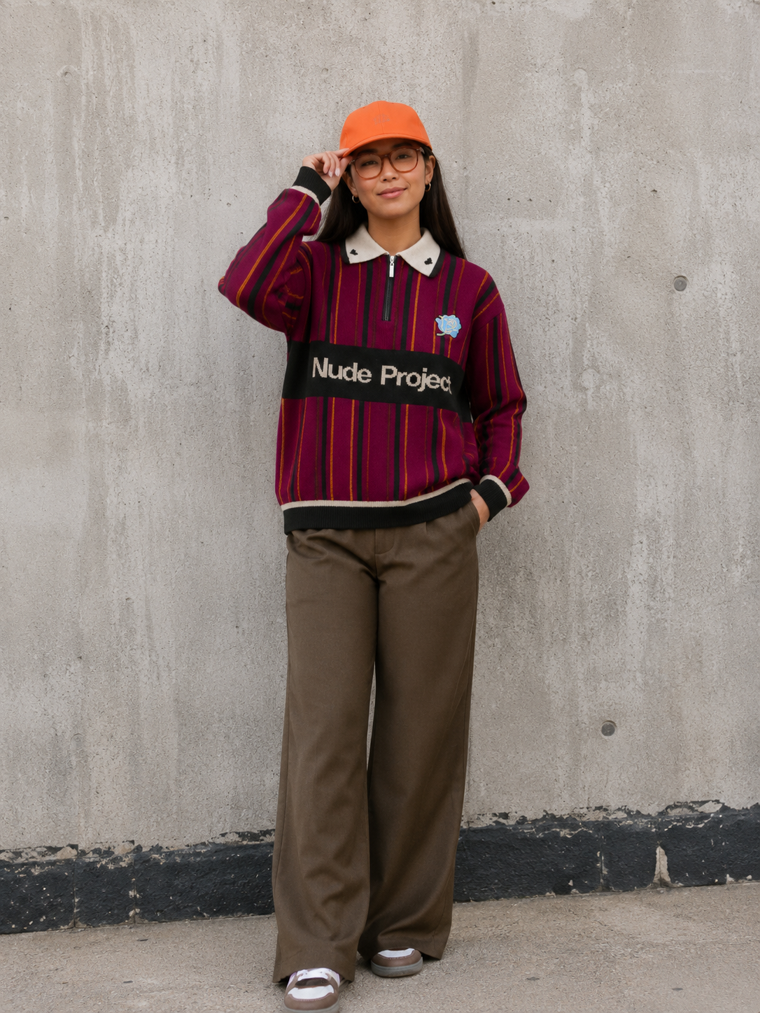 Legend Football Knit Polo Burgundy