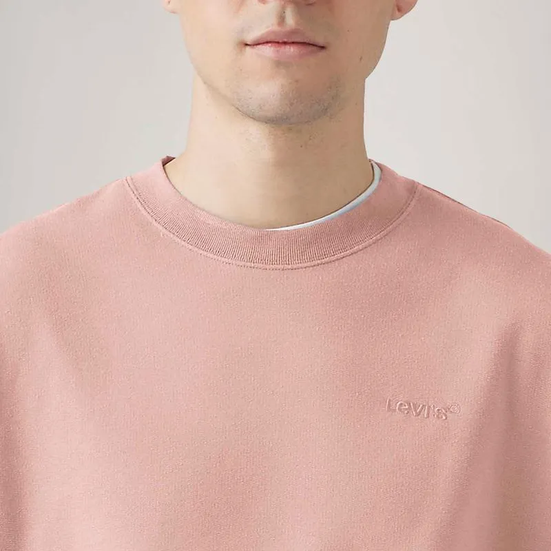 Buzo Levi's Authentic Crew Rosa Sin Capucha